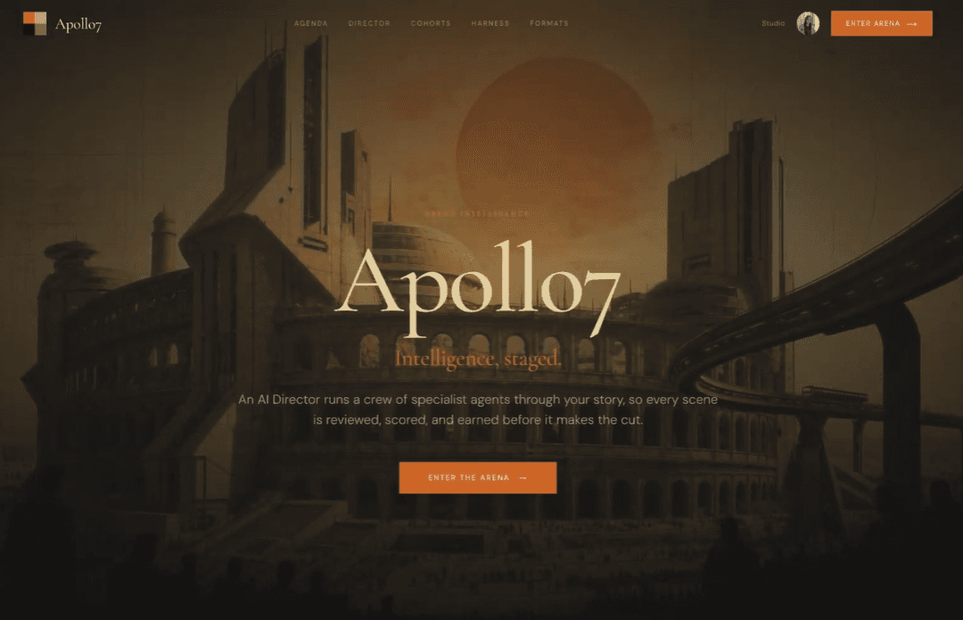Apollo7 AI: A cinematic operating system